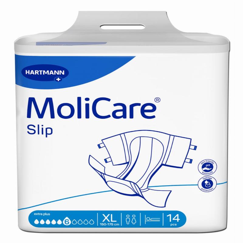 MoliCare® Slip 6 крапель extra plus XL 14шт, підгузки для дорослих, які страждають на нетримання